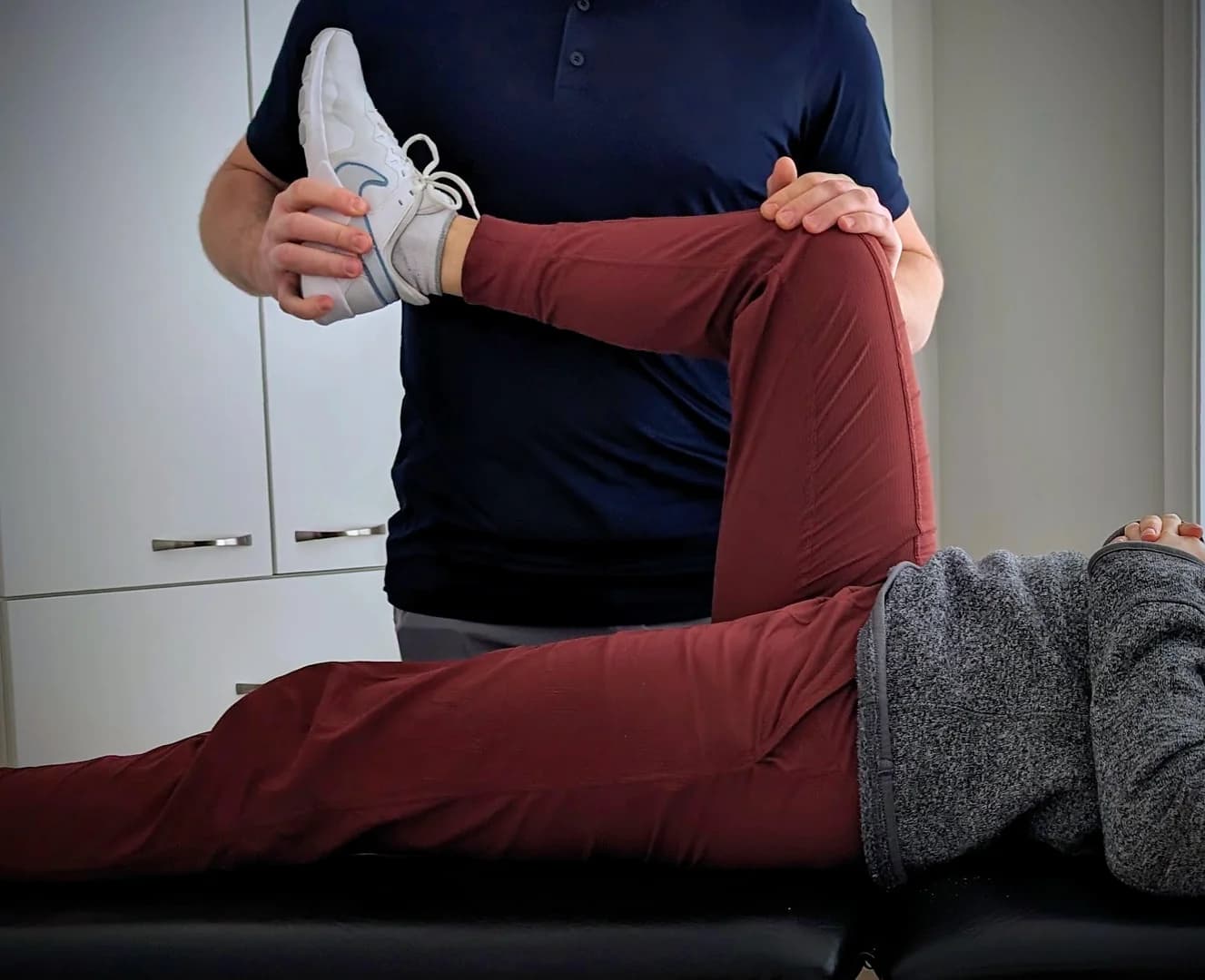 Évaluation individuelle du mouvement de la jambe